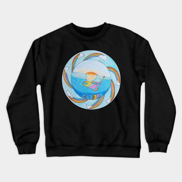 Mom's pride thing Crewneck Sweatshirt by ConnerDavis